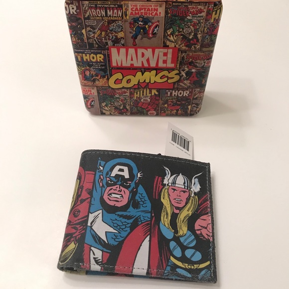 SOLD NWT Rare Marvel Comics Avenger Wallet - Picture 4 of 5